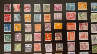 Poštovní známky Fin, Dán, Nor, Hol, Švý, Švéd  90ks - 2