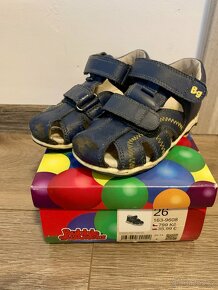 Sandálky koženkové vel.26 - 2