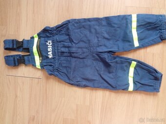 Bavlněný hasičský oblek, vel. 98 - 2