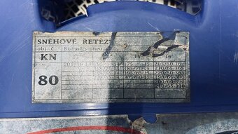 Sněhové řetězy KN 80 - 2