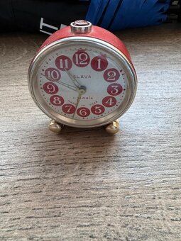 Starožitný budík a lžičky - 2