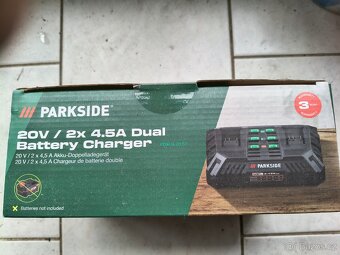 Dvojitá rychlonabíječka PARKSIDE - 2
