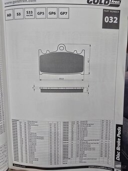 Brzdové destičky - 2