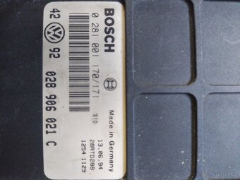 jednotku motoru Bosch MSA12 - 2
