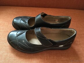 Dámské nadměrné kožené boty Romika vel.43 - 2