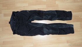 Kalhoty MBW / vel.52 / kůže-textil - 2