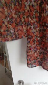 Vintage - Krásná šifonová lehká košile vel. S-M - 2