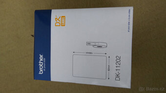 Nové samolepící štítky typ DK-11202 do tiskáren Brother - 2