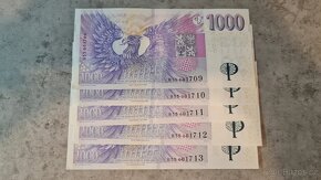 Výroční bankovky 1000 Kč - 2