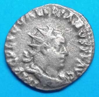 Stříbrná mince 3. stol. Valerianus I. - 2