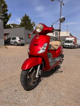 2010 SYM 125 FIDLLE II, naj. 8500 km, po servisu - 2
