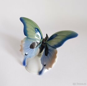 Starožitný porcelánový motýl Rosenthal - Německo - 2