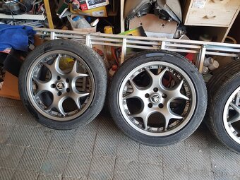 ALU KOLA 112X5X17.LETNÍ pneu 225x45c17. - 2