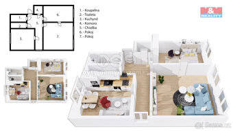 Prodej bytu 3+kk, 94 m², Náchod, ul. Krámská - 2