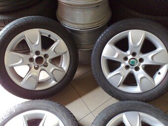 alu kola 5x100 r15 original škoda 185/55/15 - 2