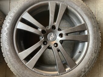 Alu kola BMW X1 + 3 E90 17" 5x120 zimní DUNLOP 225/50R17 - 2