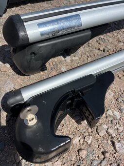 STŘEŠNÍ PŘÍČNÍKY ALU PRO 120cm s T dráž. 16mm,na hagusy - 2