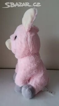 Prasátko plyšák, výška cca 27cm - 2