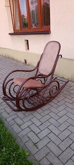 Thonet křeslo houpací rok 1890-1915 - 2