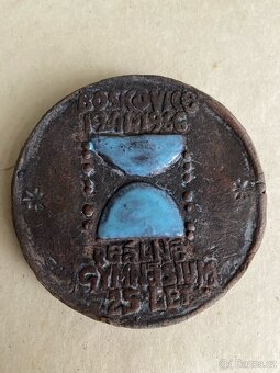 Pamětní medaile Boskovice 1966 – 25 let gymnázia - 2