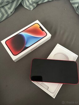 IPhone 14 Plus 128GB - RED - Top stav - 2