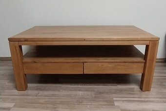 Konferenční stůl dub masiv - 2