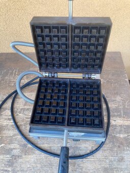 Vaflovač Krampouz WECABC - Brusel 4x6, sklopný 90° - 2