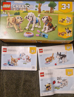 Prodám čtyři krabice lega - 11028, 31137, 41026, 76412 - 2