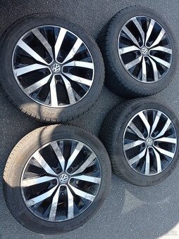 Zimní al kola 18" TOLUCA ORIGINAL VW T6, T6.1, T5 Multivan - 2