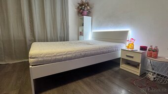 Bílá Postel 160x200 - 2