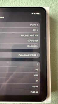 Apple iPad Air M2 128gb Wifi fialový - 2
