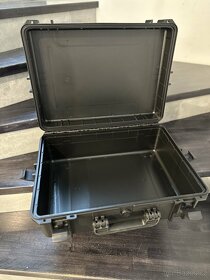 Nárazu, vodě, prachu odolný kufr MAX505 - černý (prázdný) - 2