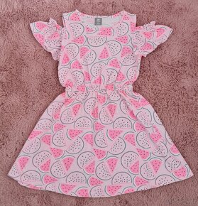 2 dívčí šaty PEPCO vel. 122/128 - 2