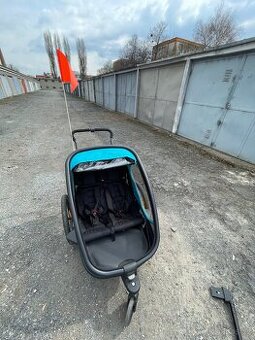 Sportovní cyklovozík Hamax Pioneer pro 2 děti - 2
