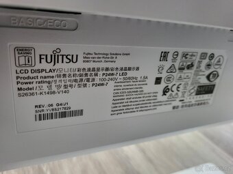 Profi IPS monitor FUJITSU P24W-7 LED - 2