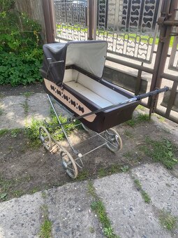 Retro kočárek pro panenky TDV Duchcov - 2