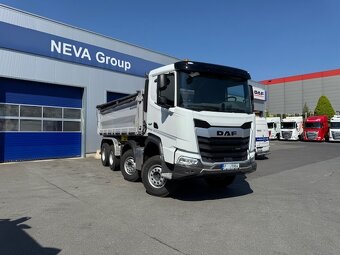 Prodám, nový DAF XFc 480ps FAD 8x4 S3 sklápěč MEILLER, závěs - 2