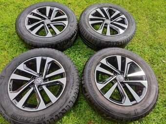 Letní sada VW Polo r15 5x100 Bridgestone 185/65/15 - 2
