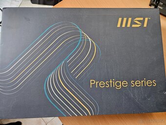 Ultrabook MSI Prestige 16 AI Evo / 32GB ram / 1TB ssd záruka - 2