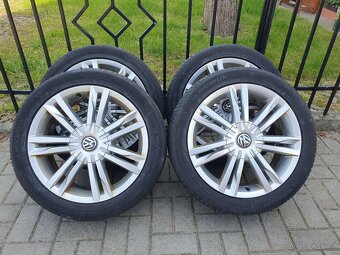 Alu kola vw 5x112 r17 7j et49 pneu 225/45/17 - 2