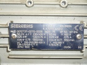 elektropřevodovka 0,25kw/380V /34ot./min - 2