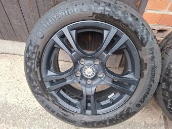 Letni alu Platin 5x112 7Jx16 ET44 + Conti 205%55R16 - 2