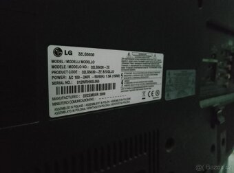 Televize LG uhlopricka 80cm - 2