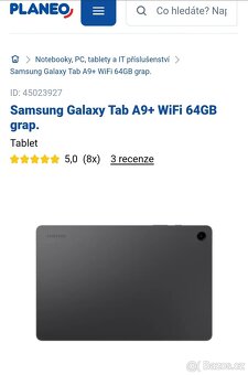 Tablet Samsung Galaxy A+ - 2
