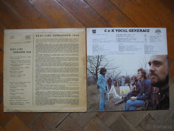 LP vinyly = BEAT–LINE SUPRAPHON 1968 + C & K VOCAL. - 2