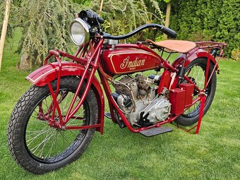 Indian scout  600cm3 ,1927 rok - 2