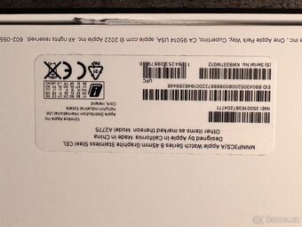Apple Watch Series 8, 45 mm, nerezová ocel, Cellular (eSIM) - 2