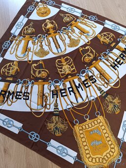 Hedvábný šátek Hermes Paris Cliquetis - 2