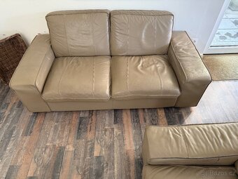 Sedací souprava IKEA KIVIK 2+3 kůže - 2