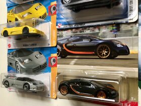 Sada HotWheels Bugatti - 2